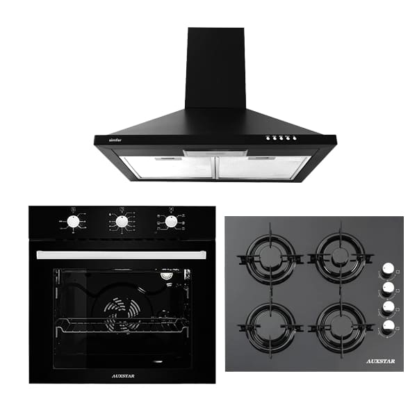 Pack de 3 pièces noir la marque Auxstar Pack de 3 pièces noir la marque Auxstar